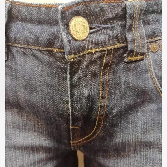 Tommy Hilfiger Straight Leg Low Rise Dark Wash Jeans Size 27 - Picture 5 of 9